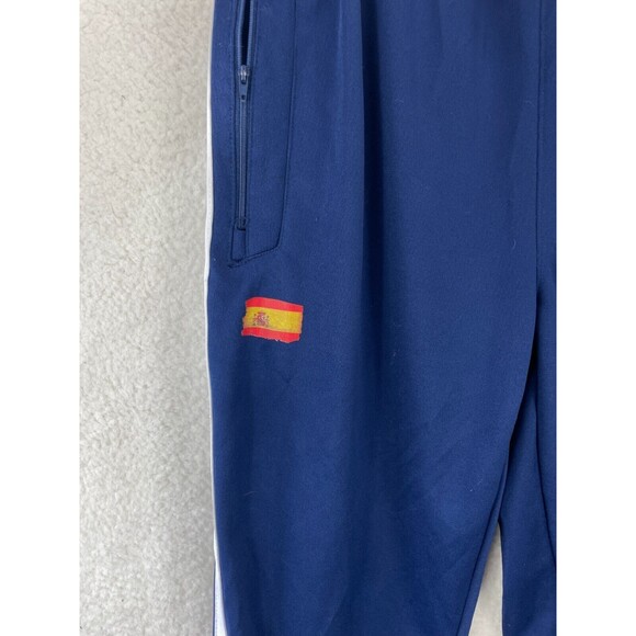 Umbro Spain Flag Soccer Track Pants Men’s L Blue Joggers Sweatpants Futbol - Picture 4 of 12